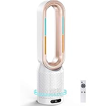 Amazon | 【新登場・冷暖兼用羽なし扇風機】SAMONIC タワーファン